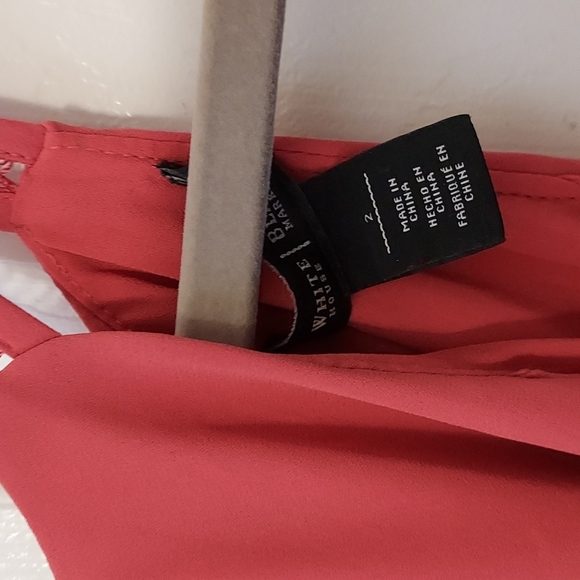 White House Black Market coral dress - Picture 6 of 7